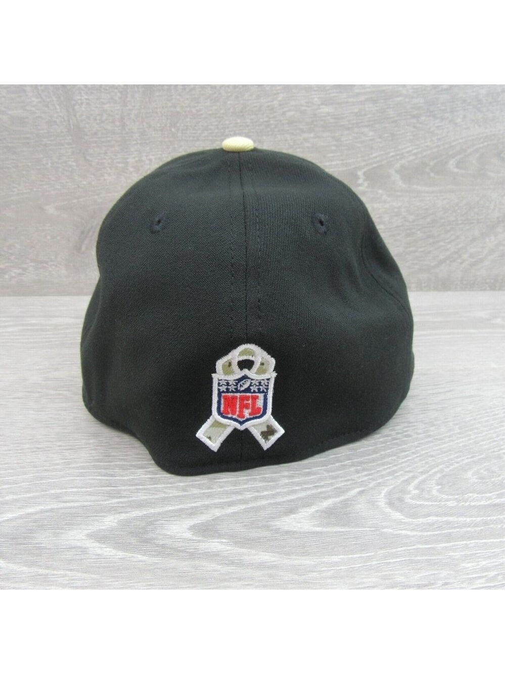 New Era 39THIRTY New Orleans Saints Salute To Service Hat Cap Size Large XL NEW - Picture 6 of 11
